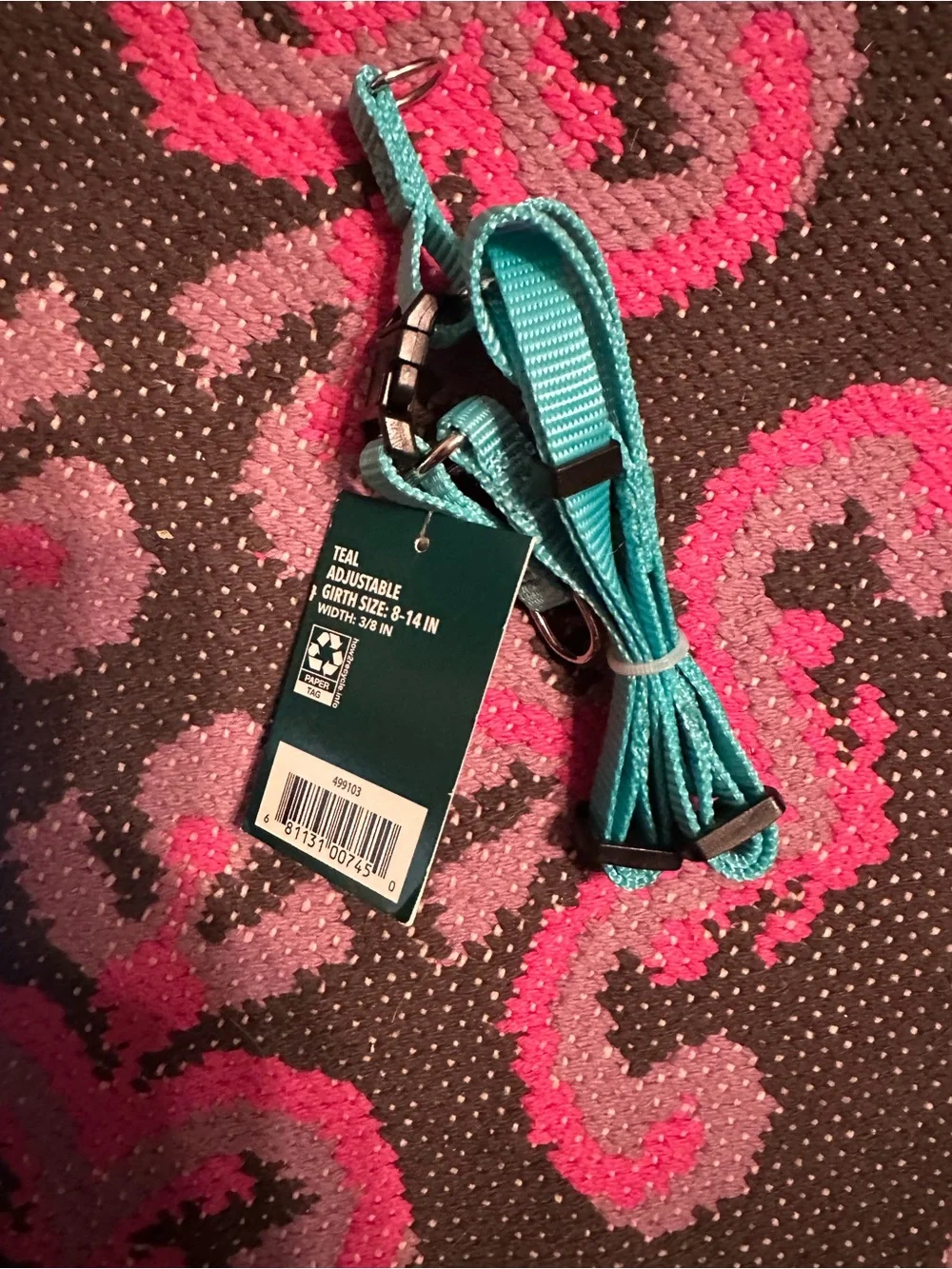 3/$15 🌟 Vibrant Life Small Step-In Dog Harness Teal NWT